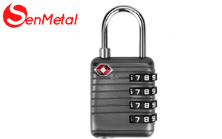 New TSA luggage shape lock